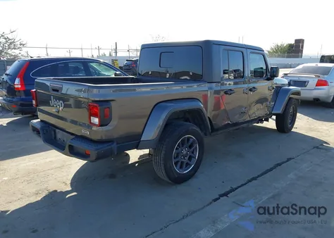 2023 Jeep Gladiator Overland 4X4 z USA, uszkodzony, nr VIN 1C6HJTFG6PL523920